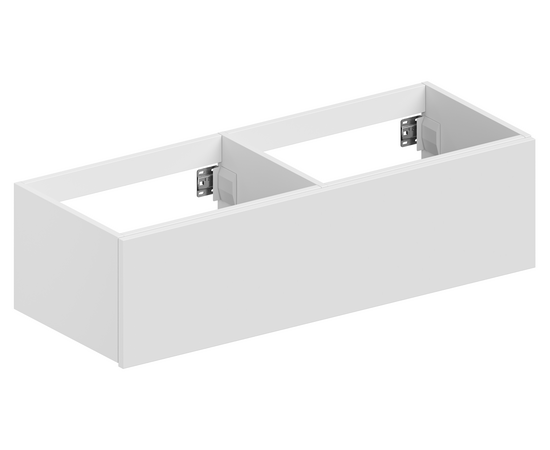 Тумба для ванной комнаты ЗОВ Кито, под столешницу, Белый мат 120 Тумба для ванной комнаты ЗОВ Кито, под столешницу, Белый мат 120