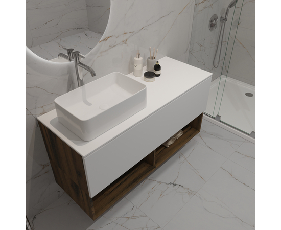 Countertop sink Oliveeka 9686B for countertop 480-315 white - Image 2