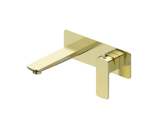 Смеситель для раковины скрытого монтажа Oliveeka OL-869003-BG, золотой матовый