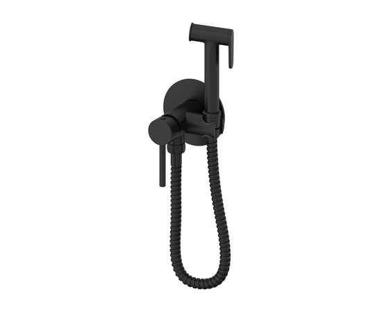 Concealed spray gun shower mixer Oliveeka 829902, matte black Concealed spray gun shower mixer Oliveeka 829902, matte black