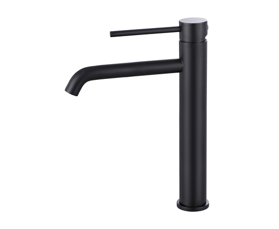 SS high basin mixer Oliveeka 962002, matte black