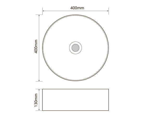 Раковина в ванную Oliveeka из нержавеющей стали 8802-GD  Золото - Изображение 2