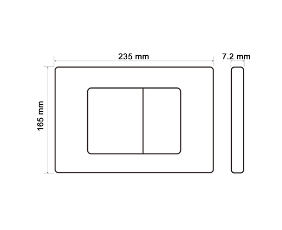 Button for installation Oliveeka 011-GM Gun steel - Image 5