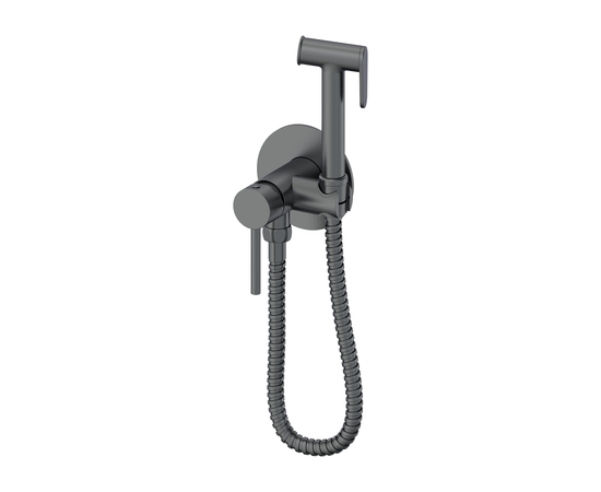 Concealed spray gun shower mixer Oliveeka 829902, brushed gun metal Concealed spray gun shower mixer Oliveeka 829902, brushed gun metal