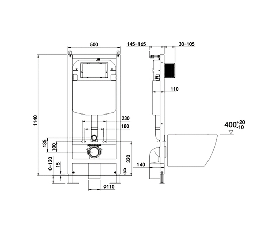 Installation for toilets Oliveeka M-6601A - Image 9