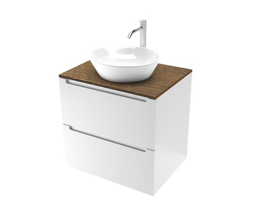 Тумба для ванной комнаты ЗОВ Дион, под раковину, Белый мат/Дуб 60 [CLONE] [CLONE] [CLONE] [CLONE] [CLONE]