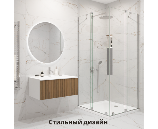 Тумба для ванной комнаты ЗОВ Кито, с раковиной, Тростник 90, Смеситель Oliveeka 139003,хром - Изображение 3 Тумба для ванной комнаты ЗОВ Кито, с раковиной, Тростник 90, Смеситель Oliveeka 139003,хром - Изображение 3
