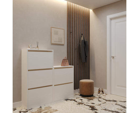 Тумба для ванной ЗОВ Монови, под раковину, подвесная, Белая 60 [CLONE] [CLONE] [CLONE] [CLONE] [CLONE] - Image 2