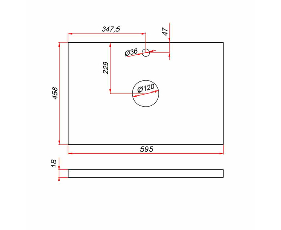 Тумба для ванной комнаты ЗОВ Дион, под раковину, Белый мат/Дуб 60 [CLONE] [CLONE] [CLONE] [CLONE] [CLONE] [CLONE] - Image 6