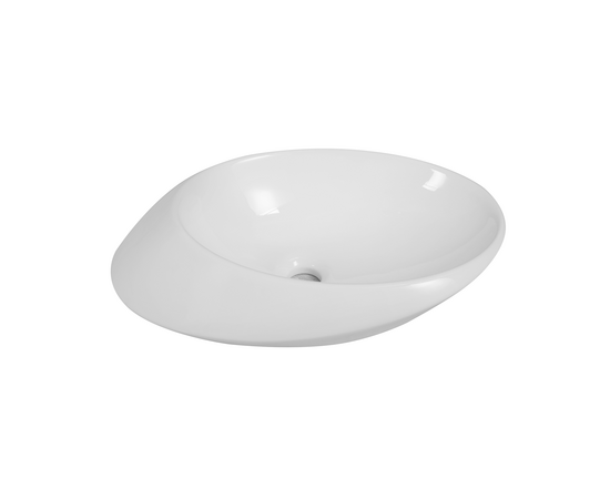 Раковина накладная Oliveeka 0058D белая