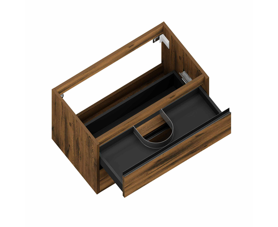 Тумба под раковину Парма P70LA0MAMC1B-LDSPA, столешница ЛДСП Аттик / Аттик 70