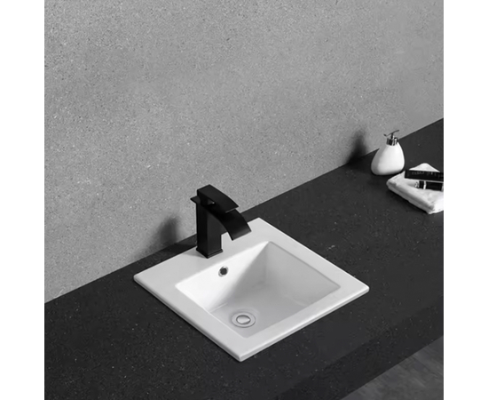 Раковина накладная Oliveeka 627, белая - Изображение 2