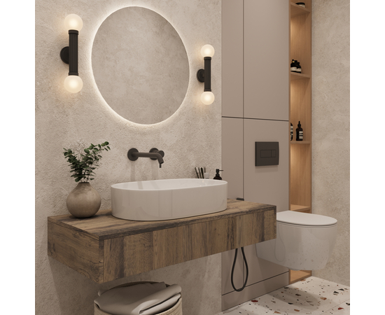 Раковина накладная Oliveeka 9025 на столешницу 555-345 белая - Изображение 4 Раковина накладная Oliveeka 9025 на столешницу 555-345 белая - Изображение 4