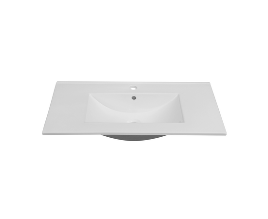 Раковина накладная Oliveeka, белая, S80