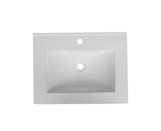 Раковина накладная Oliveeka S2001-L-60 белая - Изображение 2