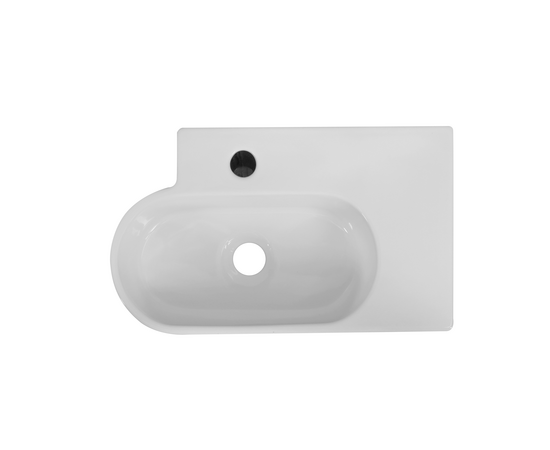 Раковина накладная Oliveeka 060А белая - Изображение 2