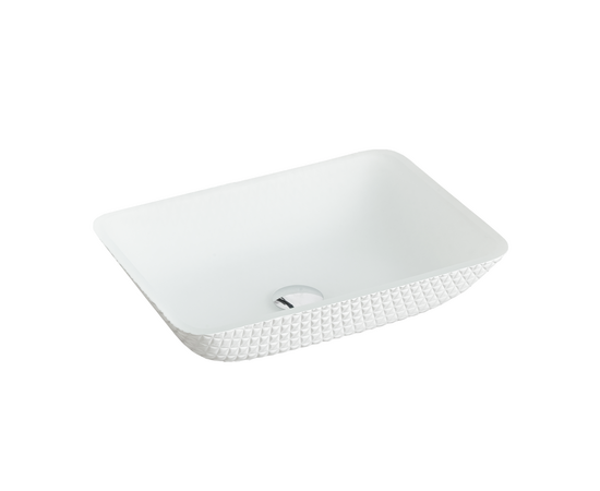 Раковина в ванную Oliveeka TY330MW на столешницу 460-330 белая