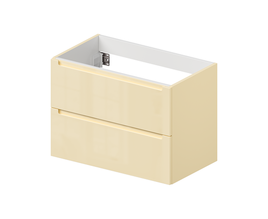 Тумба для ванной комнаты ЗОВ Дион, под раковину, Беж глянец 80 Тумба для ванной комнаты ЗОВ Дион, под раковину, Беж глянец 80