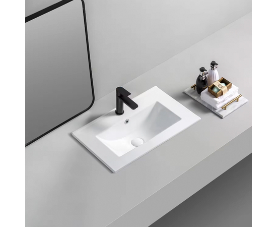 Раковина накладная Oliveeka YJ-802-50, белая