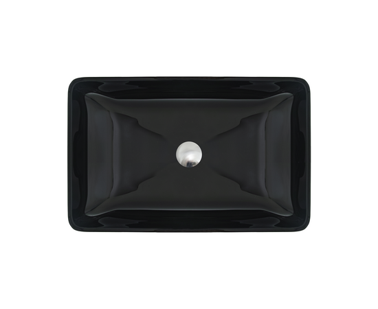 Раковина в ванную Oliveeka TY055SB на столешницу 560-360 черная