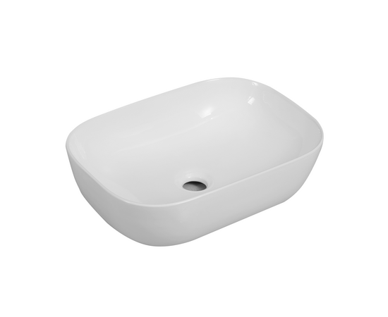 Раковина накладная Oliveeka 9387B на столешницу 455-325 белая