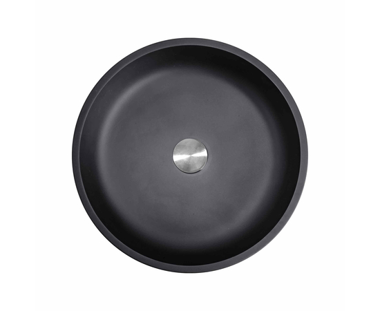 Раковина в ванную Oliveeka TY161MG на столешницу 420-420 черная - Изображение 2