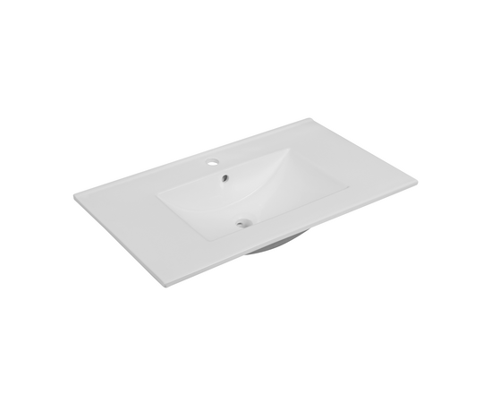 Раковина накладная Oliveeka, белая, S80