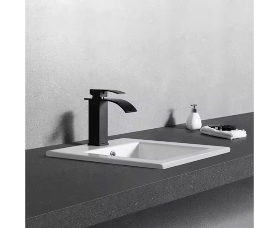 Раковина накладная Oliveeka 627, белая - Изображение 5