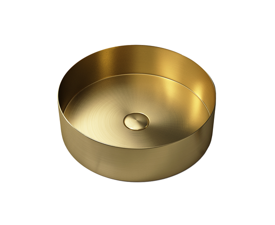 Раковина в ванную Oliveeka из нержавеющей стали 8802-GD  Золото