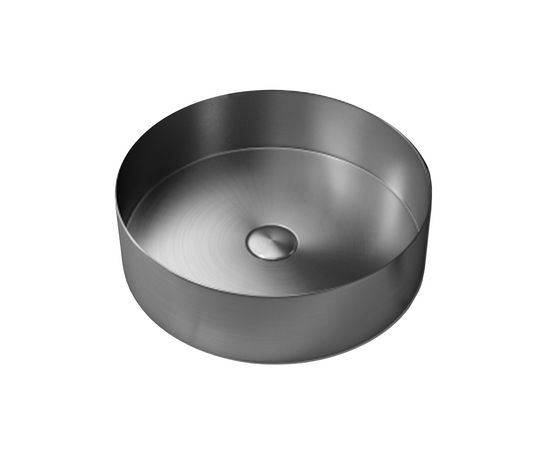 Раковина в ванную Oliveeka из нержавеющей стали 8802-GY Оружейная сталь
