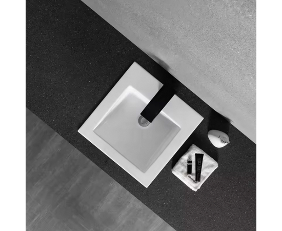 Раковина накладная Oliveeka 627, белая - Изображение 4