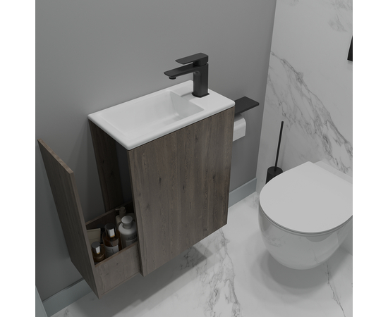 Раковина накладная Oliveeka 2045, белая