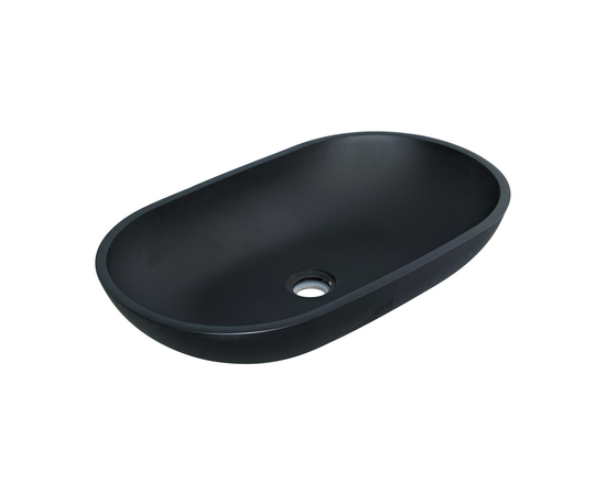 Раковина в ванную TY164 на столешницу 540-340 черная