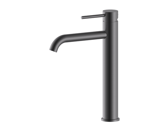 Смеситель для раковины SS Oliveeka OL-962002-BGM,  матовый оружейный металл