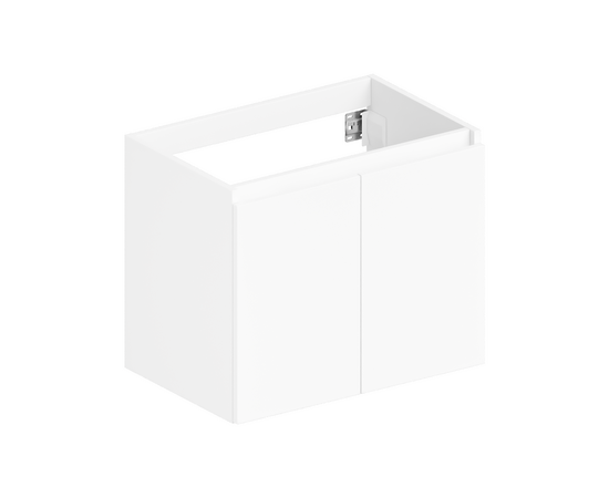 Тумба для ванной ЗОВ Монови, под раковину, подвесная, Белая 80