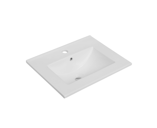 Раковина накладная Oliveeka S2001-L-50 белая