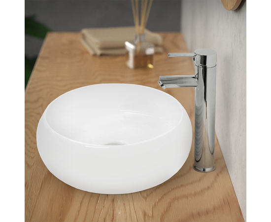 Countertop sink Oliveeka 9645 for countertop 360-360 white - Image 3