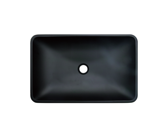 Раковина в ванную Oliveeka TY1112 на столешницу 560-360 черная - Изображение 2