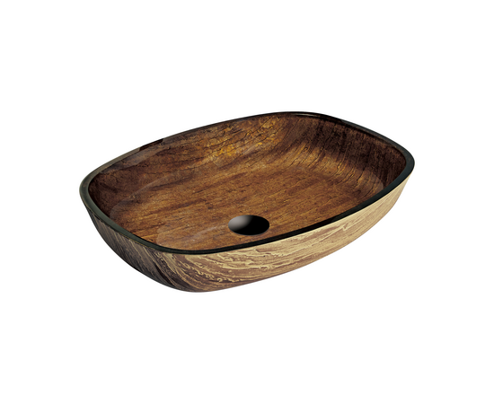 Раковина в ванную TY-219 на столешницу 540-395 дерево