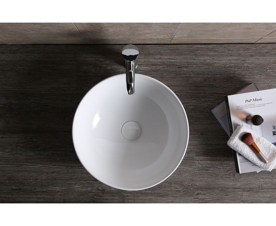 Раковина накладная Oliveeka 3301 белая - Изображение 3