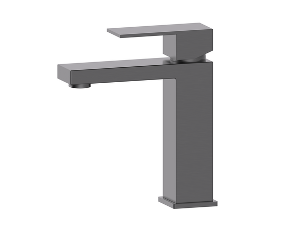 Смеситель для раковины SS Oliveeka OL-962008-BGM, матовый оружейный металл