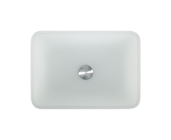 Раковина в ванную Oliveeka TY330MW на столешницу 460-330 белая - Изображение 2