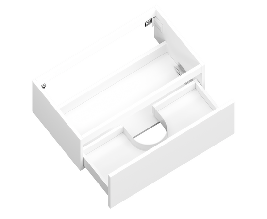 Тумба под раковину Кито K70LW0MWM-LDSPW6002, Белая столешница ЛДСП/Раковина /Белый мат 70 [CLONE] [CLONE] - Image 3