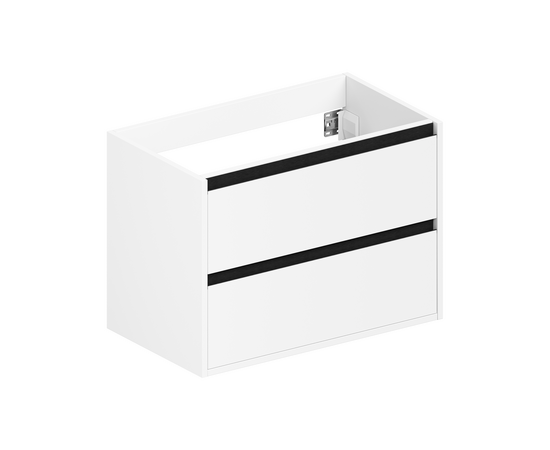 Тумба под раковину Кито K70LW0MWM-LDSPW6002, Белая столешница ЛДСП/Раковина /Белый мат 70 [CLONE] - Image 2