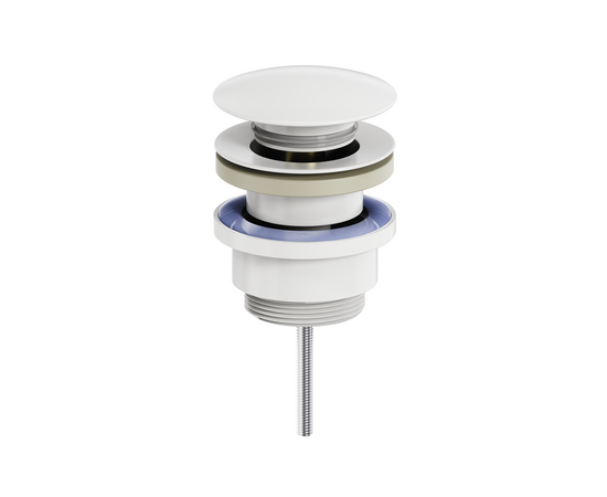 Basin valve SS07, matte white Basin valve SS07, matte white