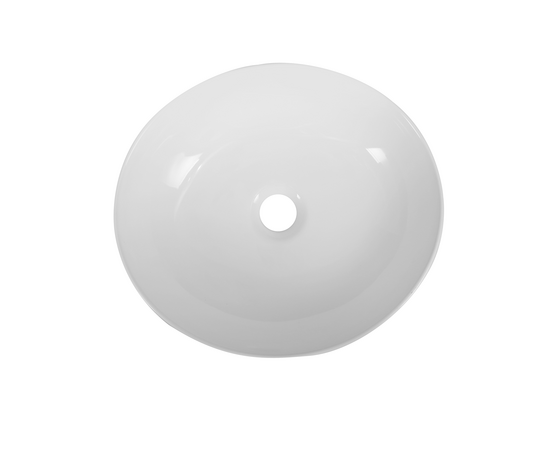 Раковина накладная Oliveeka 9627A белая - Изображение 2