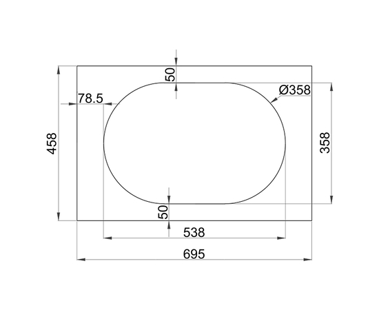 Тумба под раковину Кито K70LW0MWM-LDSPW6002, Белая столешница ЛДСП/Раковина /Белый мат 70 [CLONE] [CLONE] [CLONE] [CLONE] - Image 9