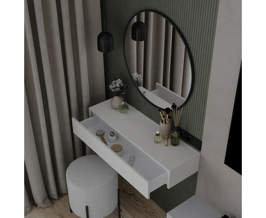 Тумба под раковину Токио, Древесина Белая 70 / столешница ЛДСП Древесина Белая с 2 вырезами [CLONE] [CLONE] [CLONE] [CLONE] [CLONE] [CLONE] [CLONE] [CLONE] - Image 3