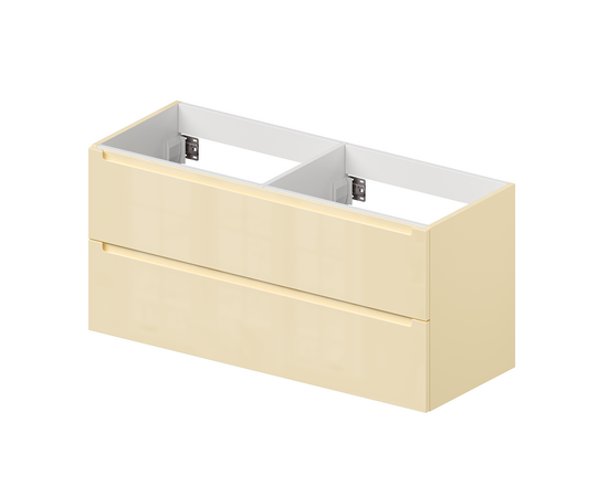 Тумба для ванной комнаты ЗОВ Дион, под раковину, Беж глянец 120 Тумба для ванной комнаты ЗОВ Дион, под раковину, Беж глянец 120