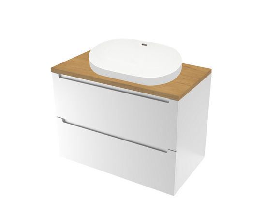 Тумба под раковину Кито K70LW0MWM-LDSPW6002, Белая столешница ЛДСП/Раковина /Белый мат 70 [CLONE] [CLONE] [CLONE] [CLONE] [CLONE]